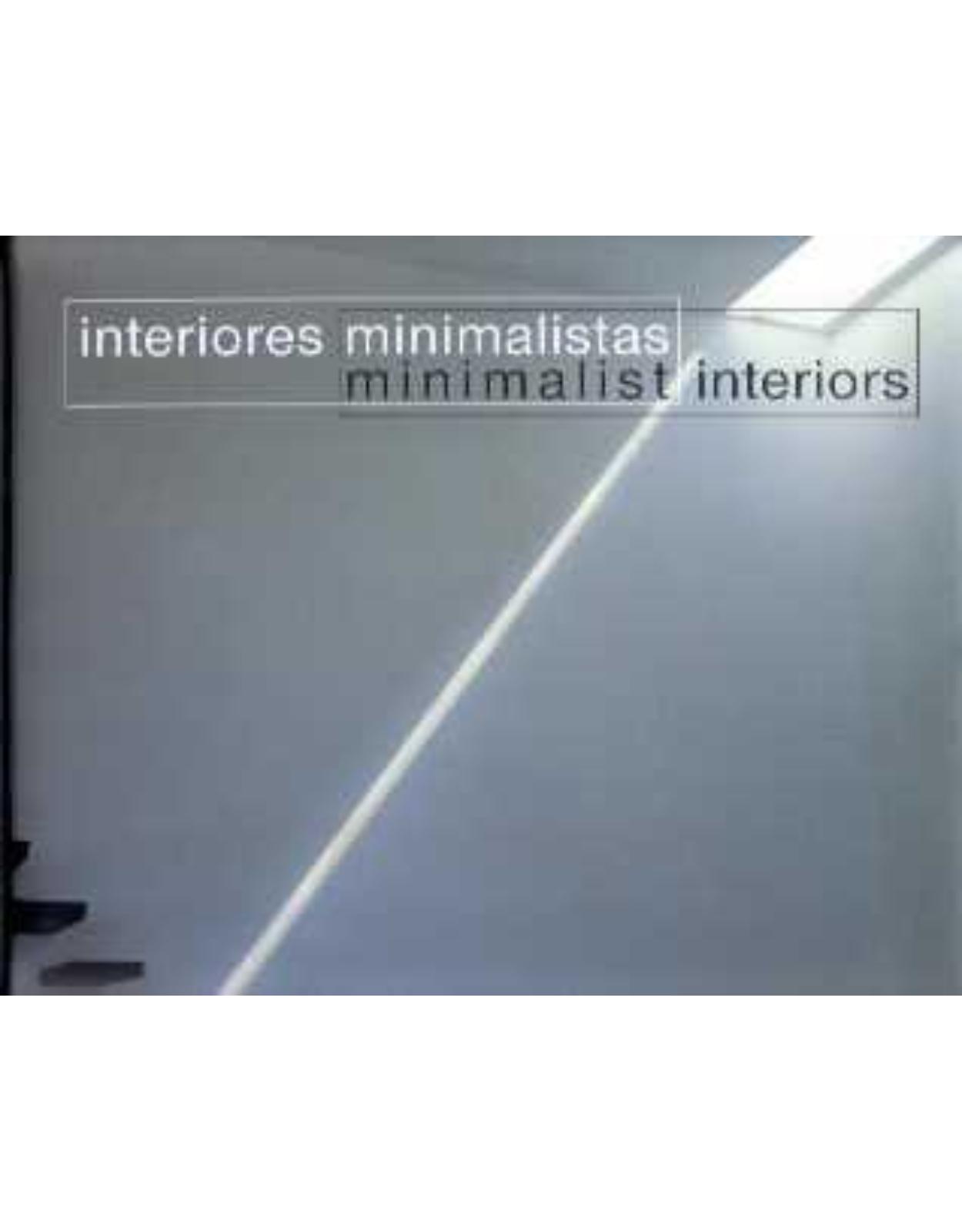 Interiores minimalistas / Minimalist Interiors