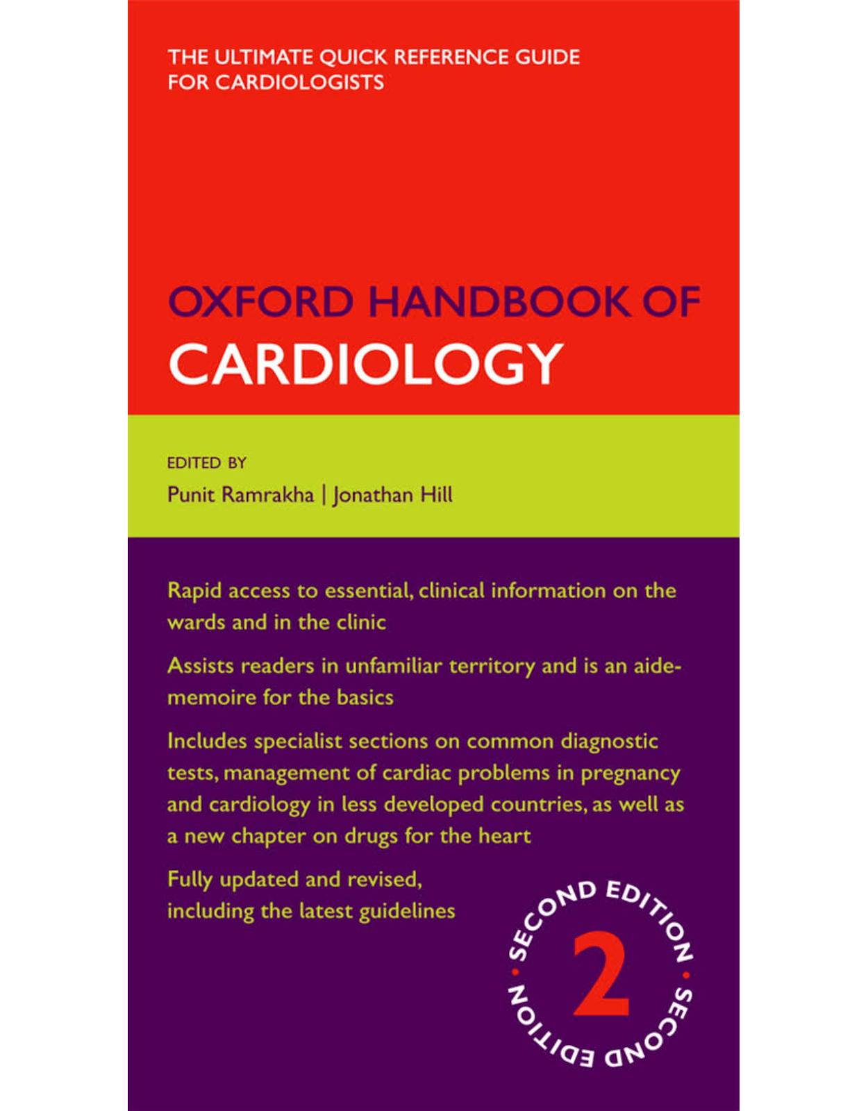 Oxford Handbook of Cardiology. 3th Edition
