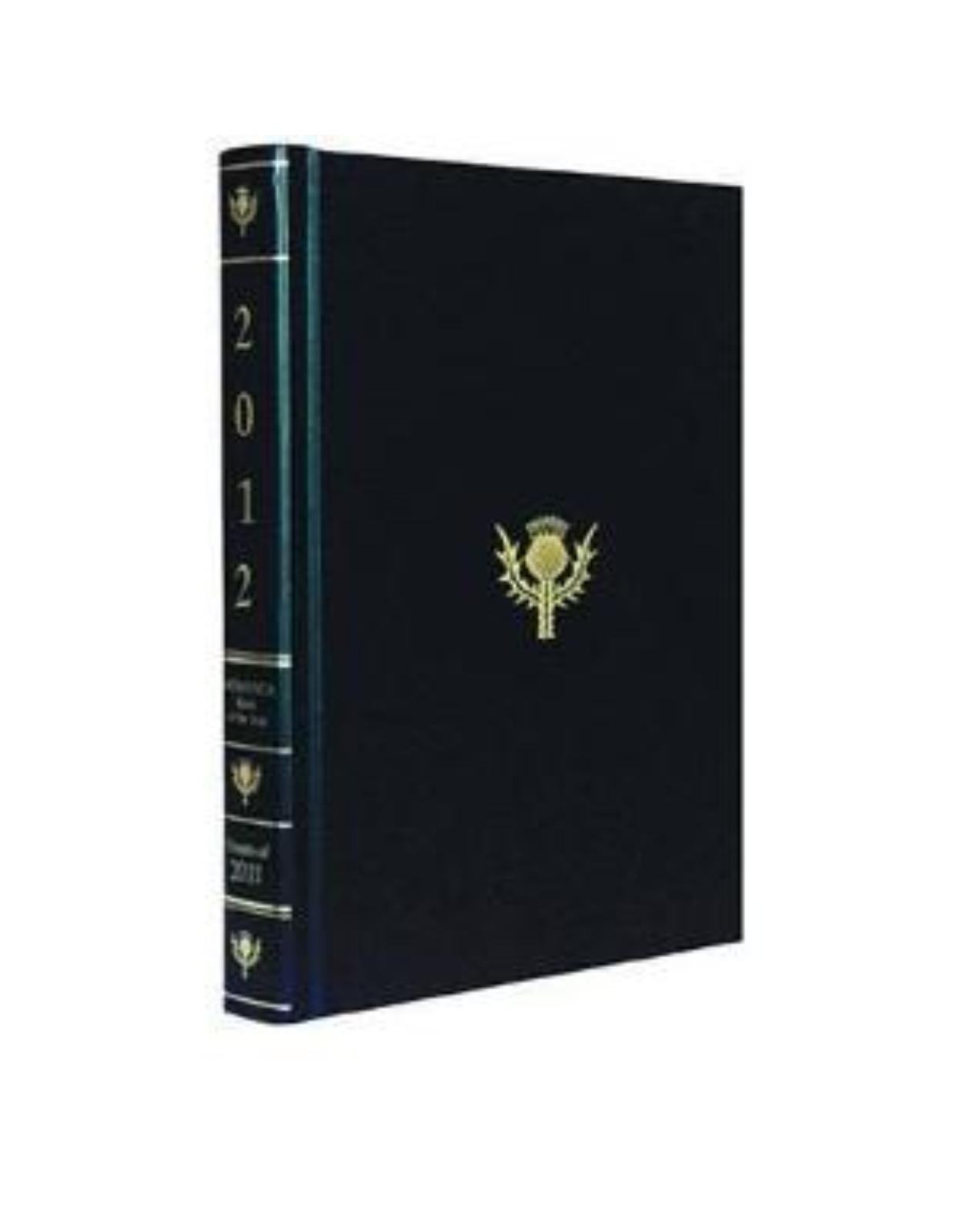 Britannica Book of Year Renais Blue 2012