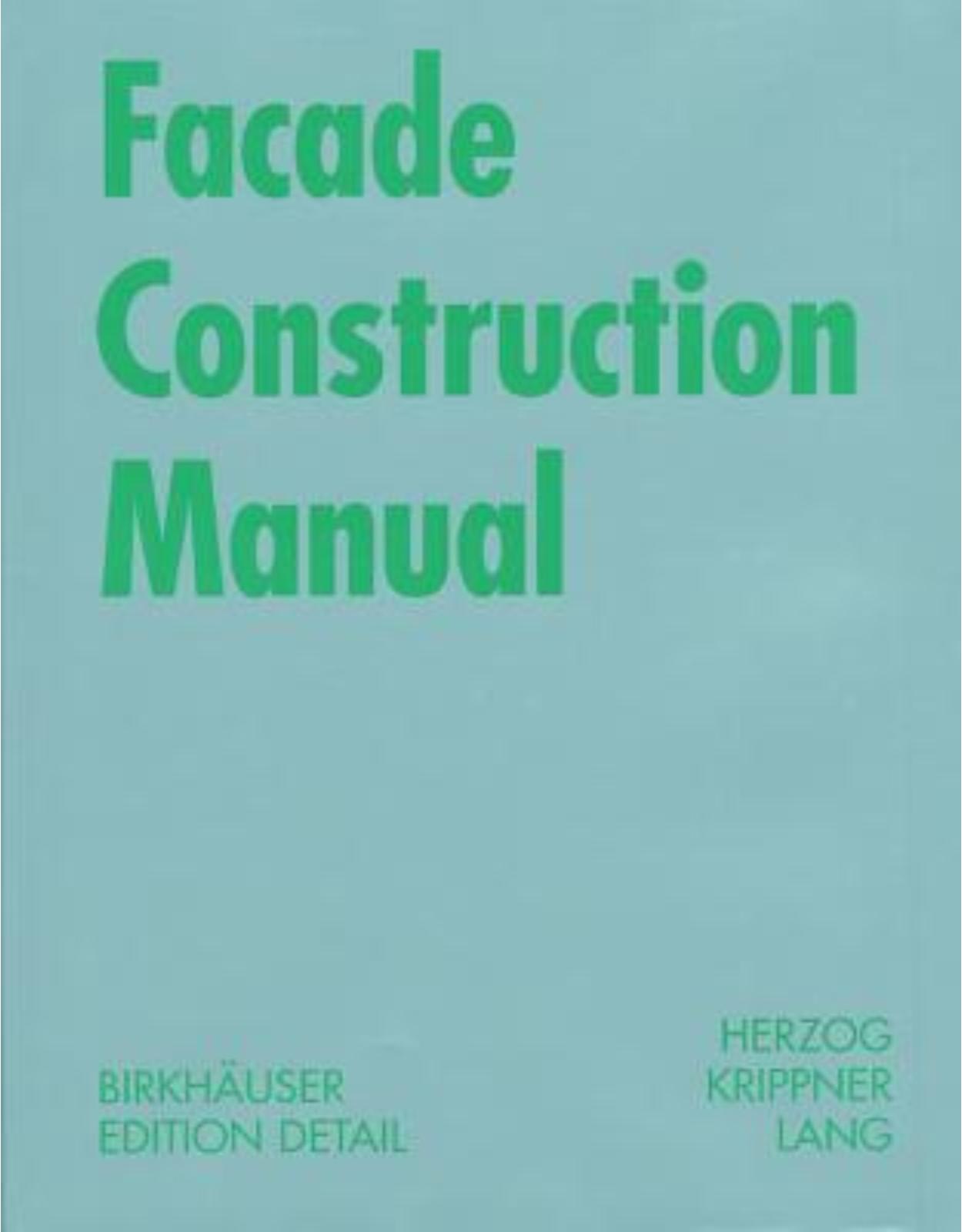 Facade Construction Manual