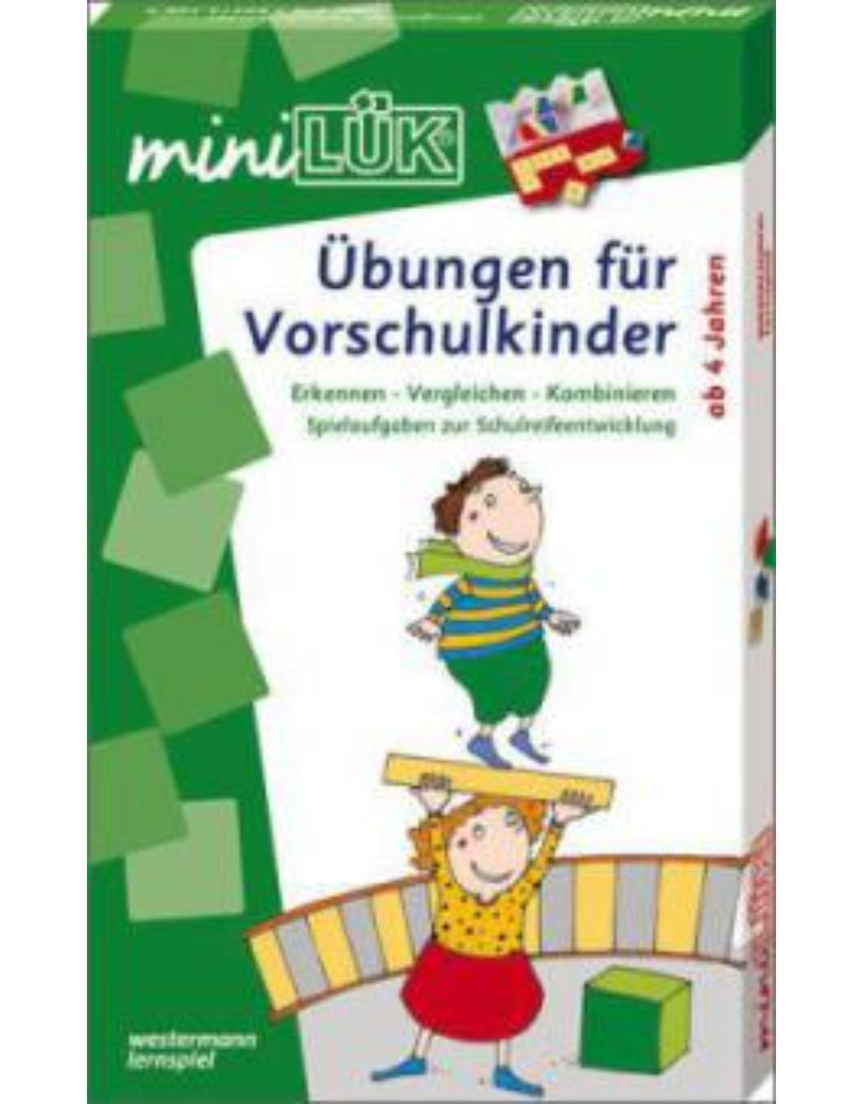 Erkennen - Vergleichen - Kombinieren: Spielaufgaben zur Schulreifeentwicklung