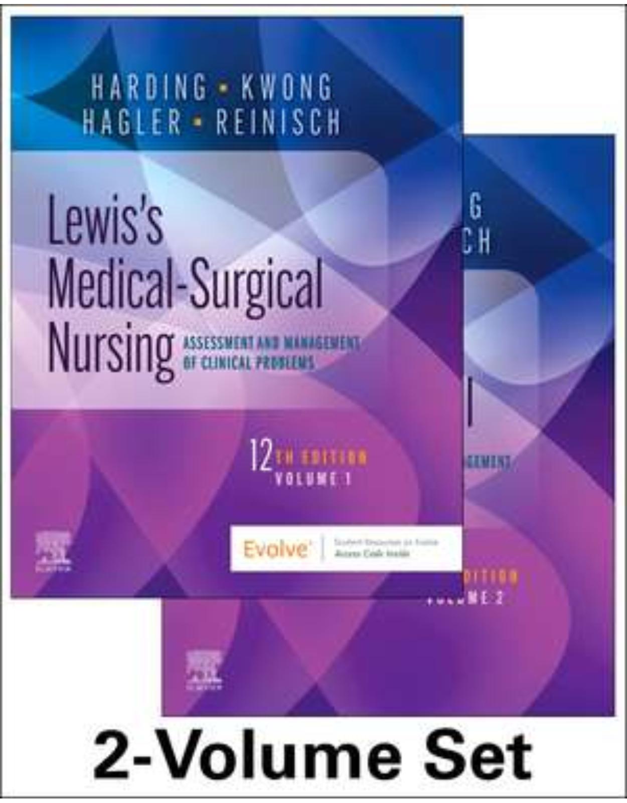 Lewis's Medical-Surgical Nursing - 2-Volume Set, 12th Edition