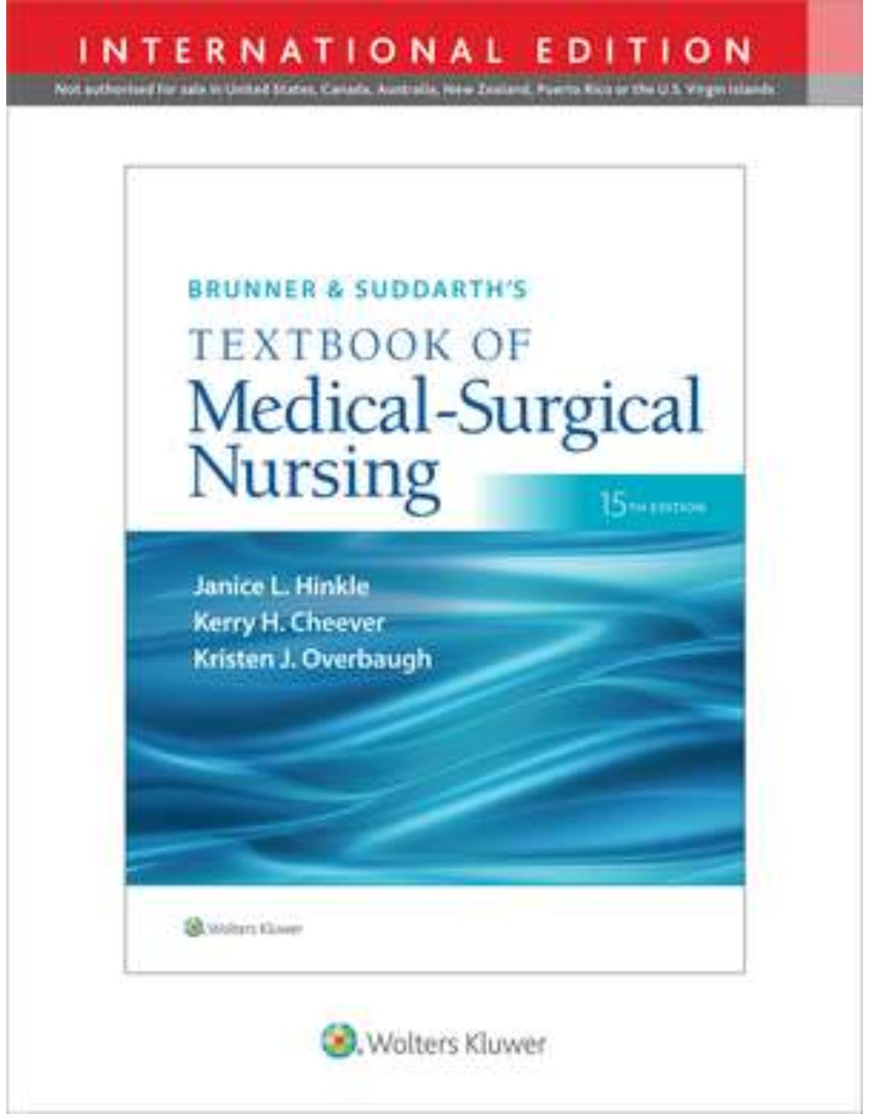 Brunner & Suddarth's Textbook of Medical-Surgical Nursing