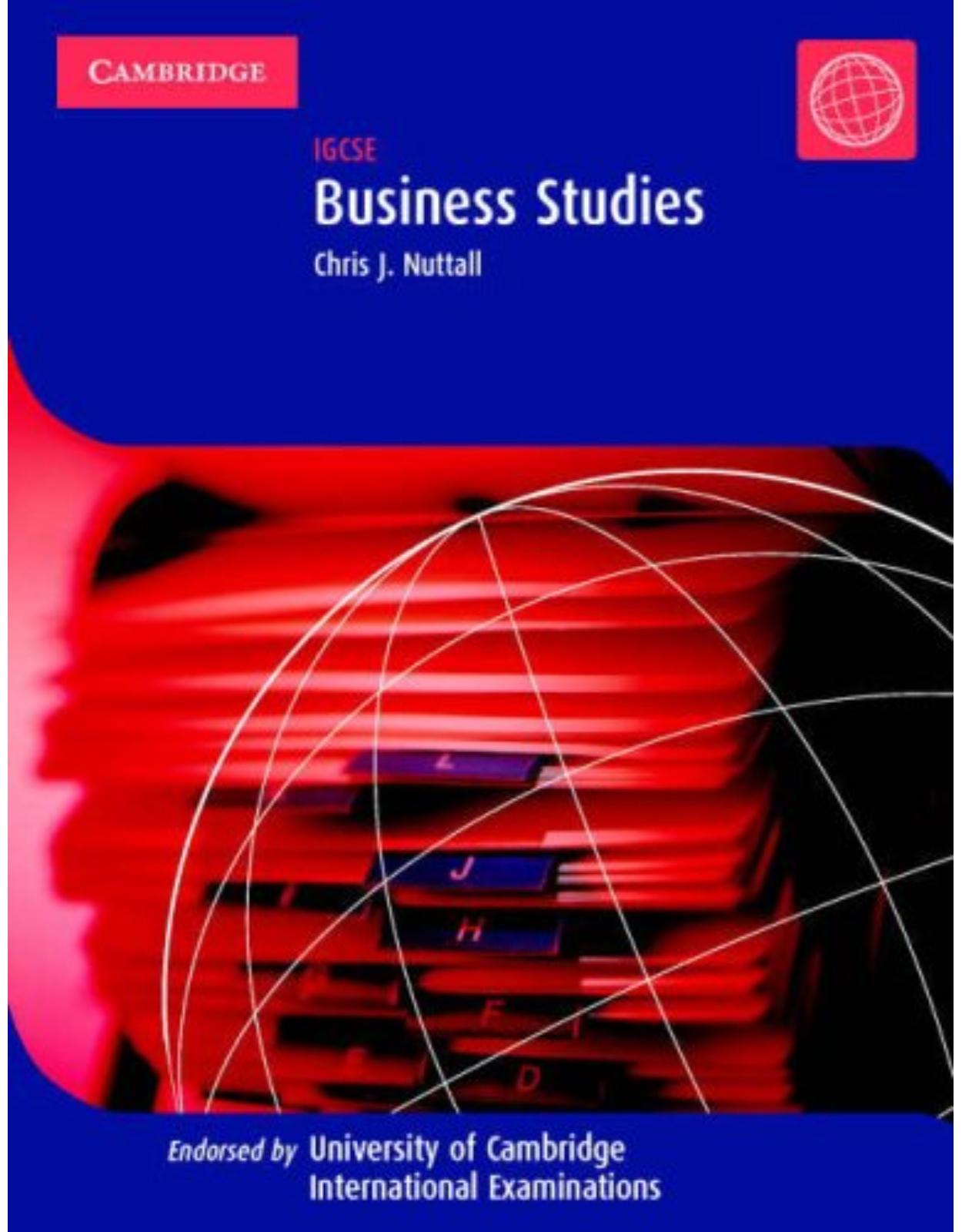 Business Studies: IGCSE