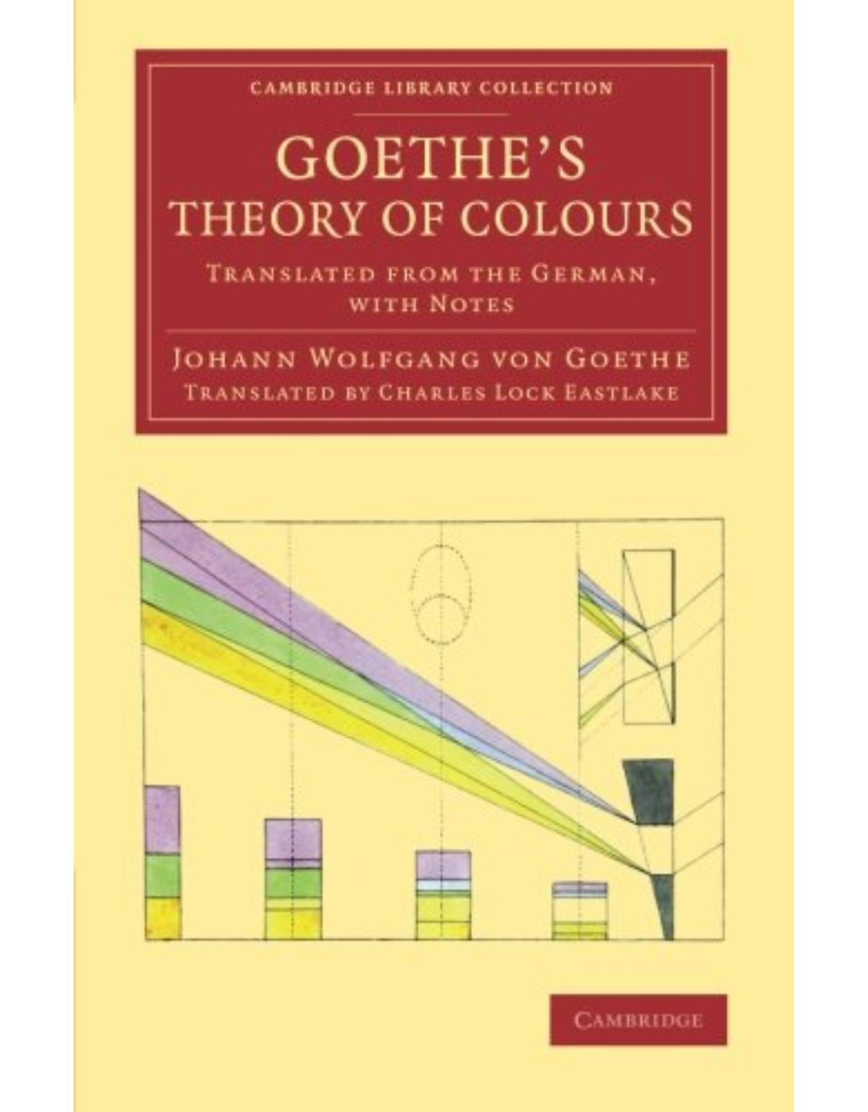 Goethe's Theory of Colours: Translated from the German, with Notes (Cambridge Library Collection - Art and Architecture)