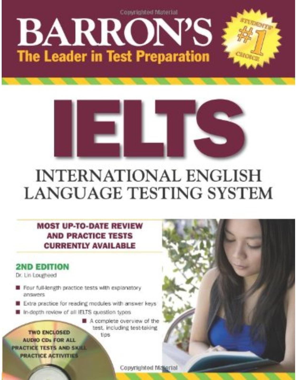 Barron's IELTS with Audio CDs: International English Language Testing System