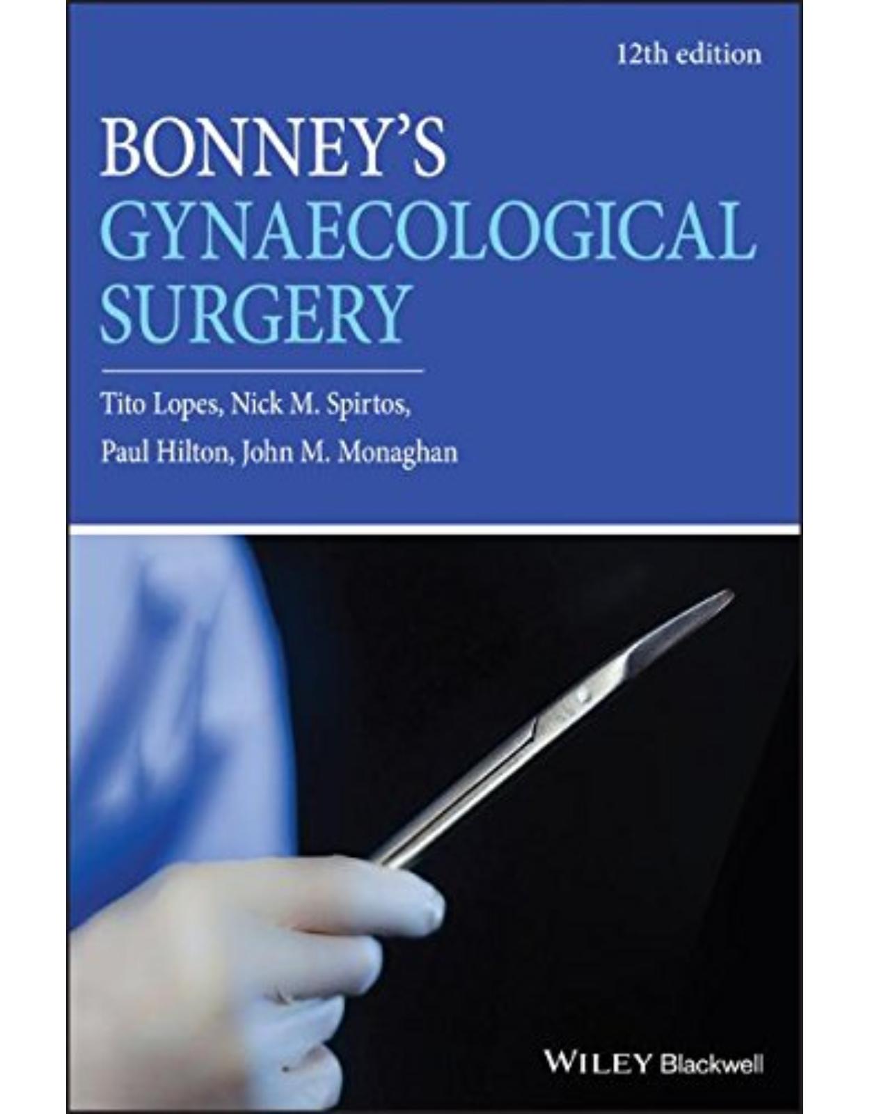 Bonney’s Gynaecological Surgery