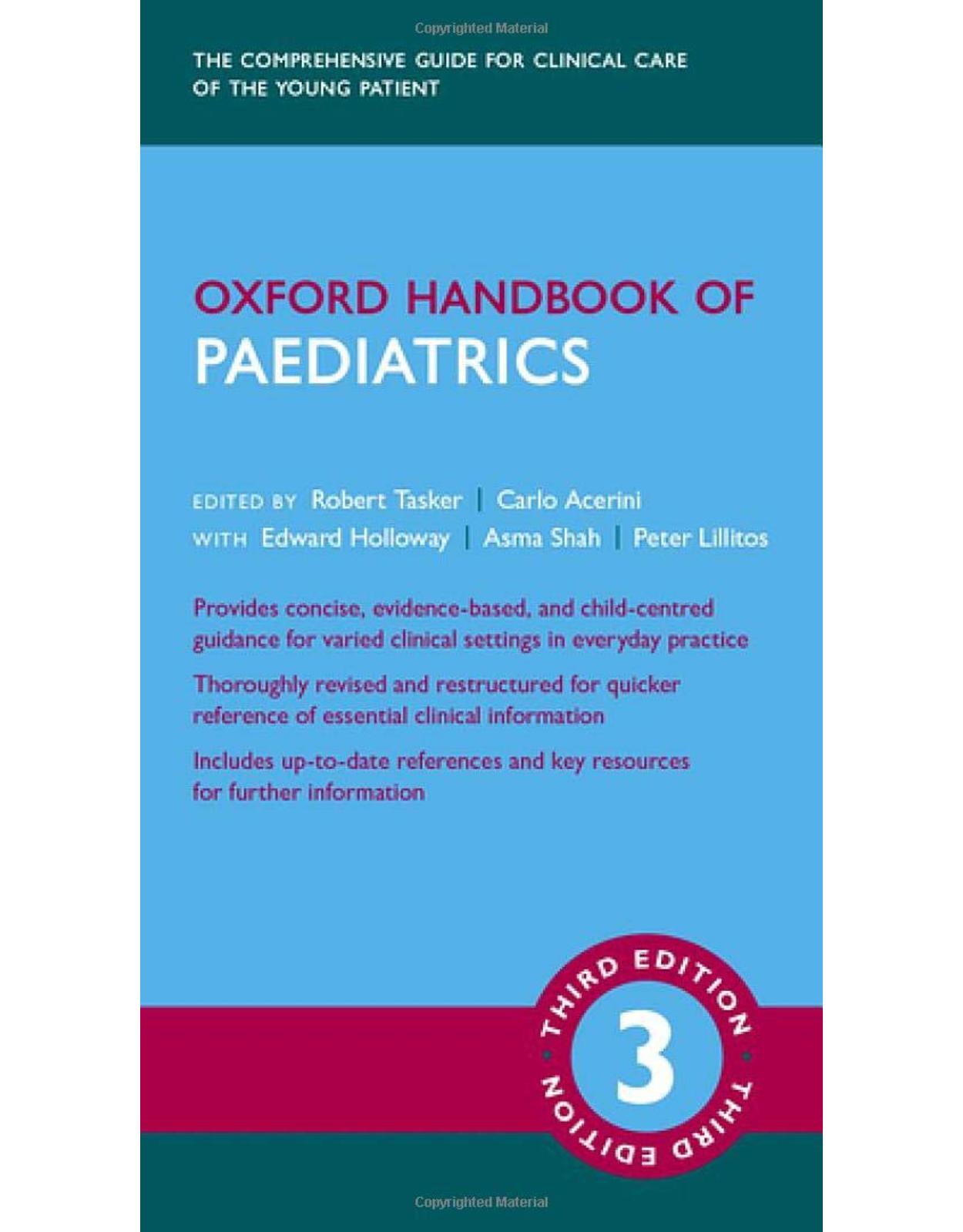 Oxford Handbook of Paediatrics 3e