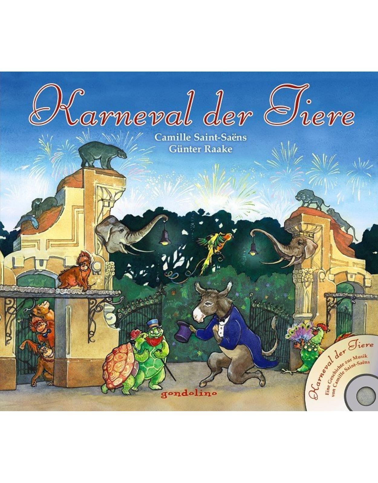 Karneval der Tiere, m. Audio-CD