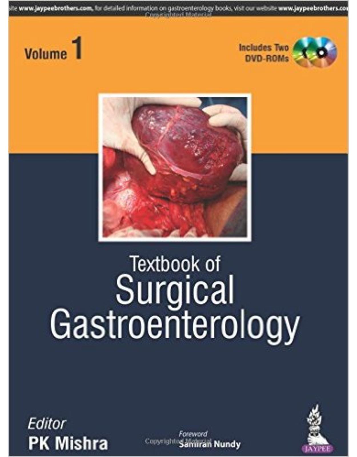 Textbook of Surgical Gastroenterology, Two Volumes