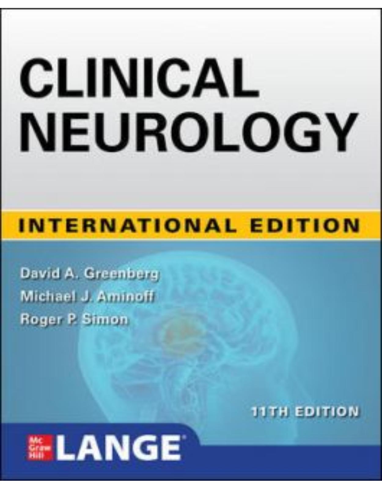 Ie Lange Clinical Neurology, 11th Edition