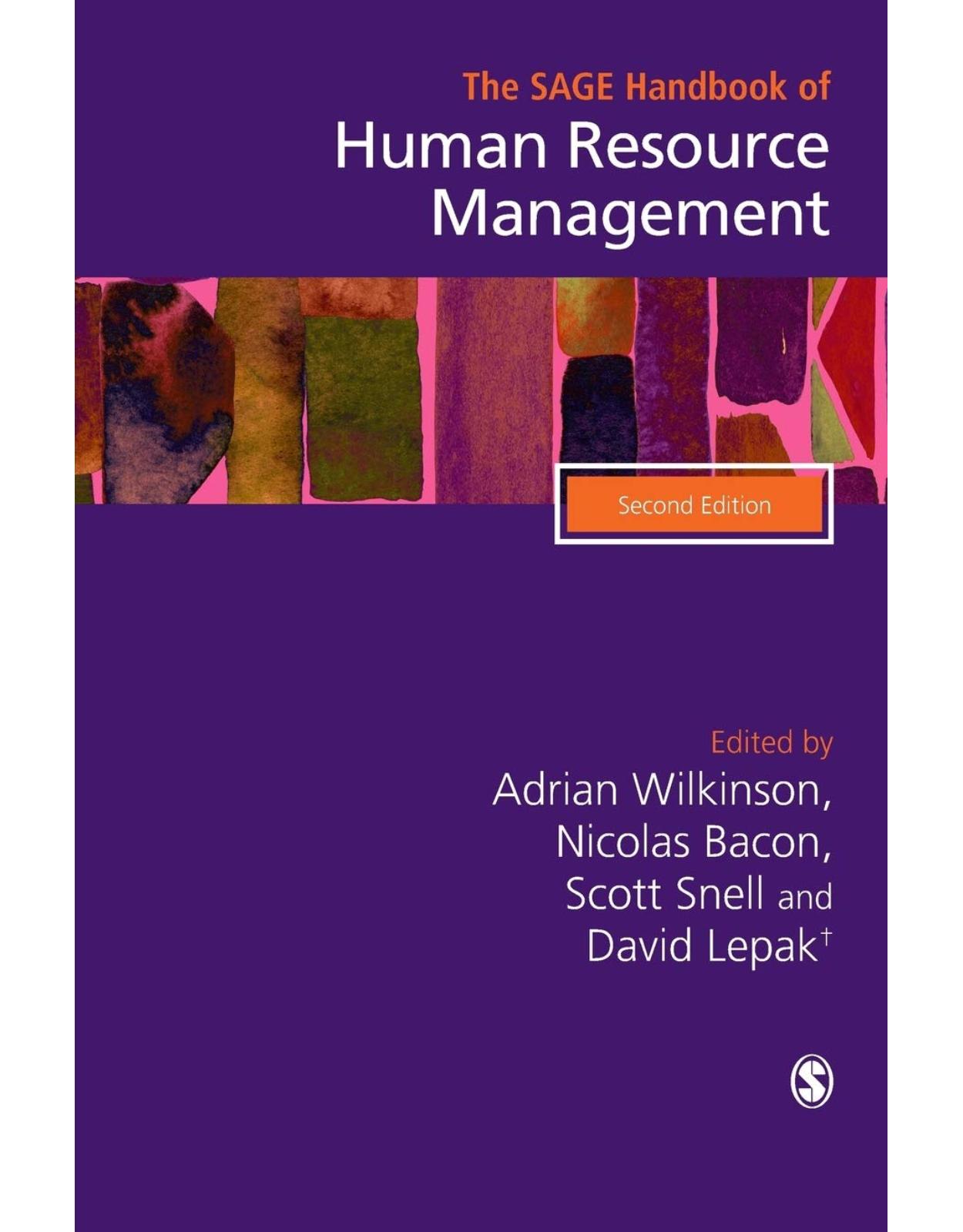 The SAGE Handbook of Human Resource Management