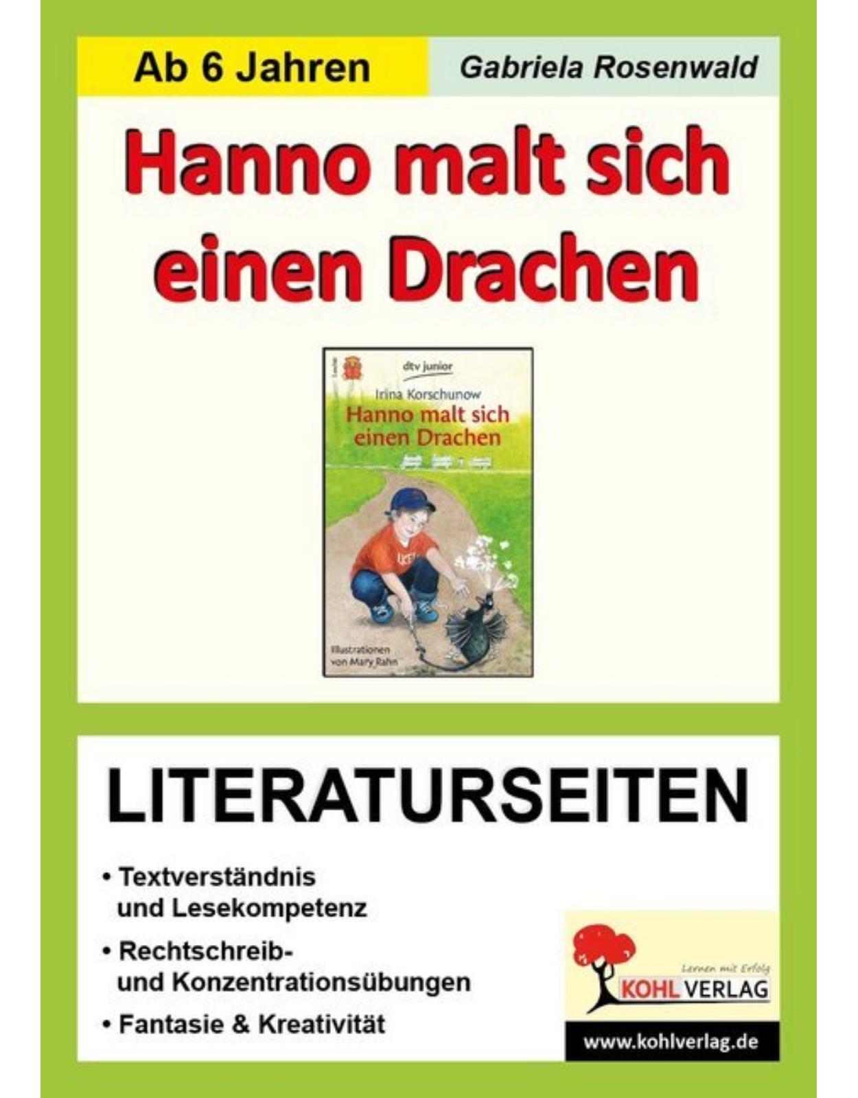 Hanno malt sich einen Drachen- Literaturseiten