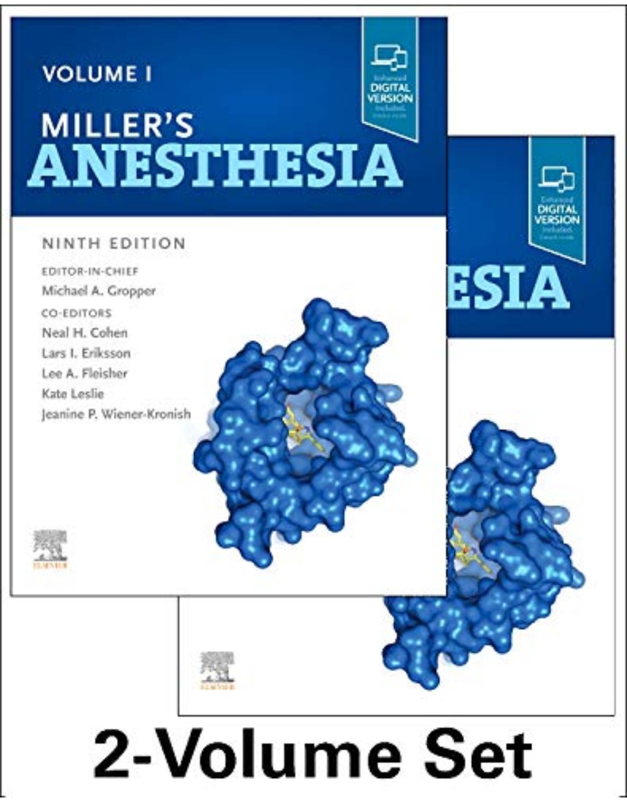 Miller s Anesthesia, 2-Volume Set, 9th Edition 