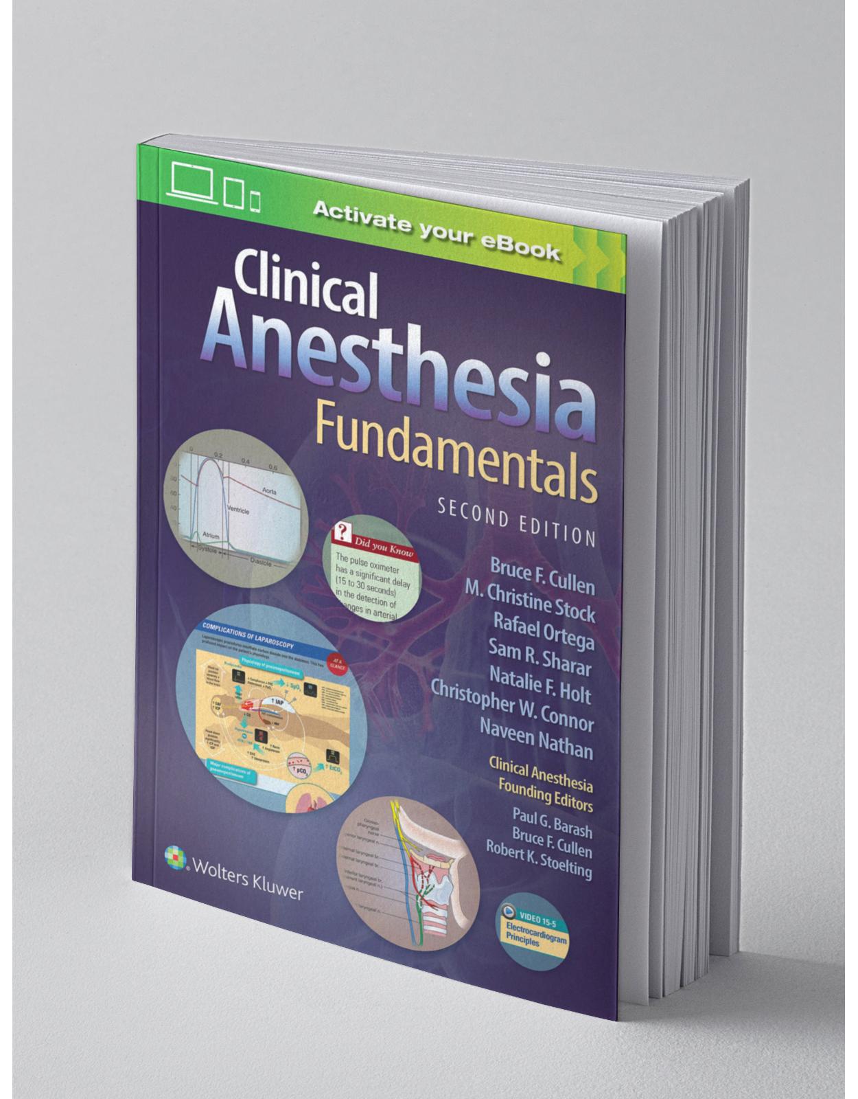 Clinical Anesthesia Fundamentals: Print + Virtual version with Multimedia