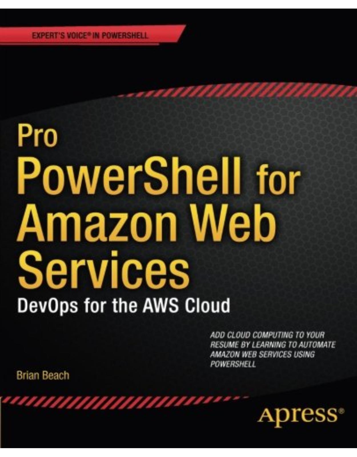 Pro PowerShell for Amazon Web Services