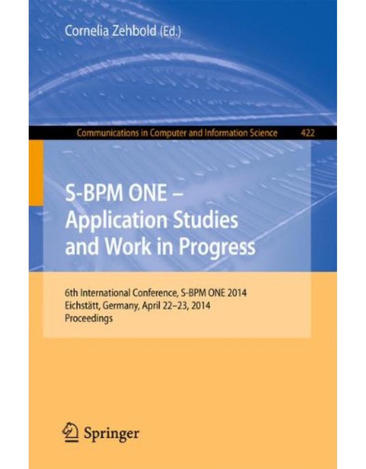 SBPM ONE  Application Studies and Work in Progress