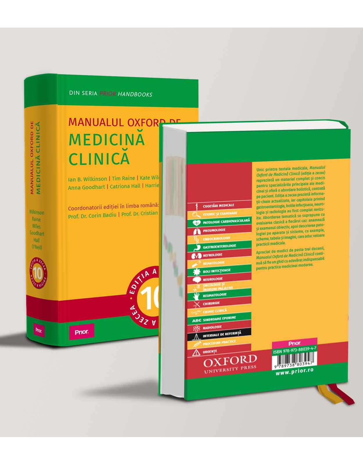 wait Tips plenty Manualul Oxford de Medicina Clinica - ebookshop.ro