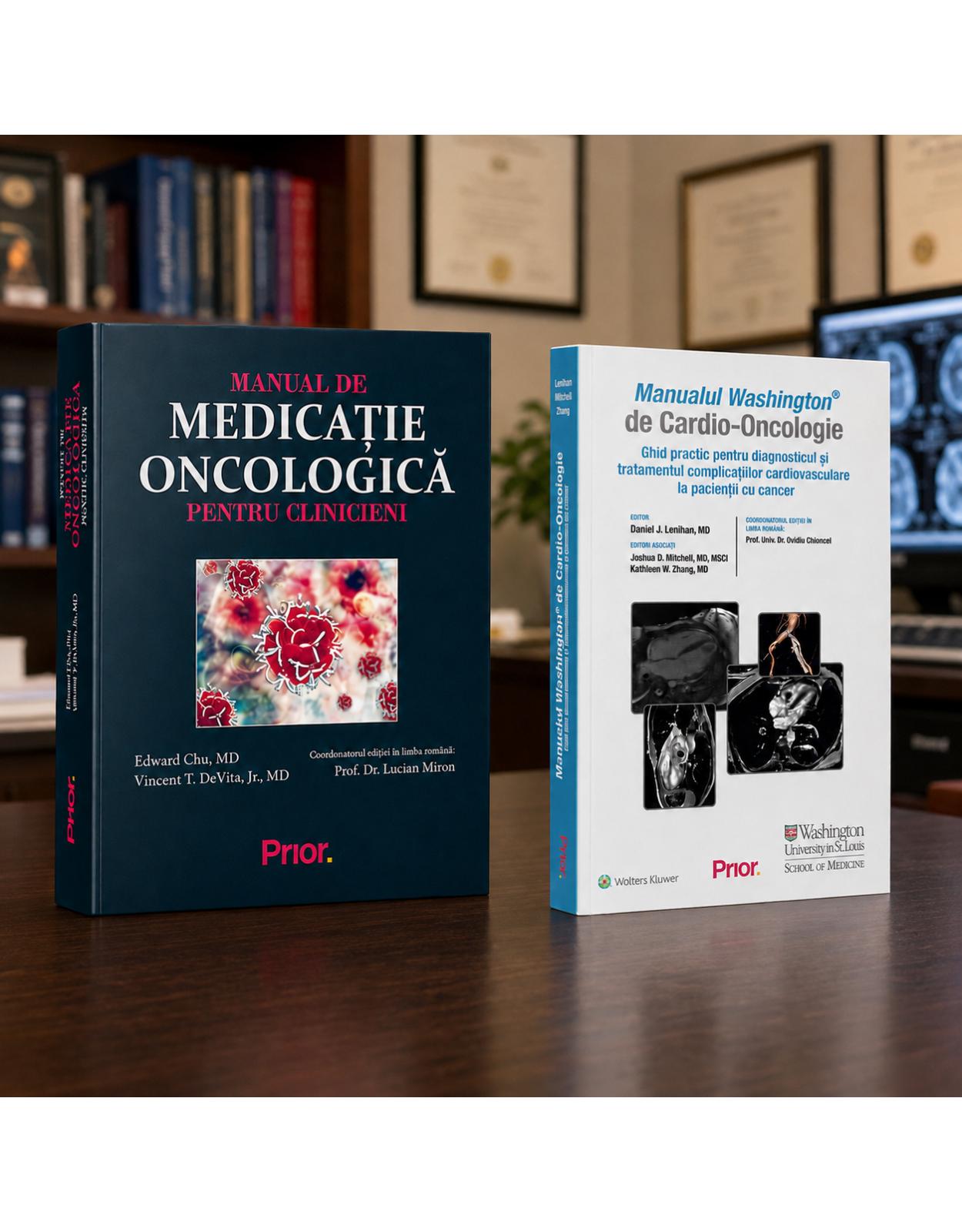 Pachet Medicatie Oncologica si Cardio-Oncologie  2 ghiduri clinice pentru tratamentul pacientului cu cancer
