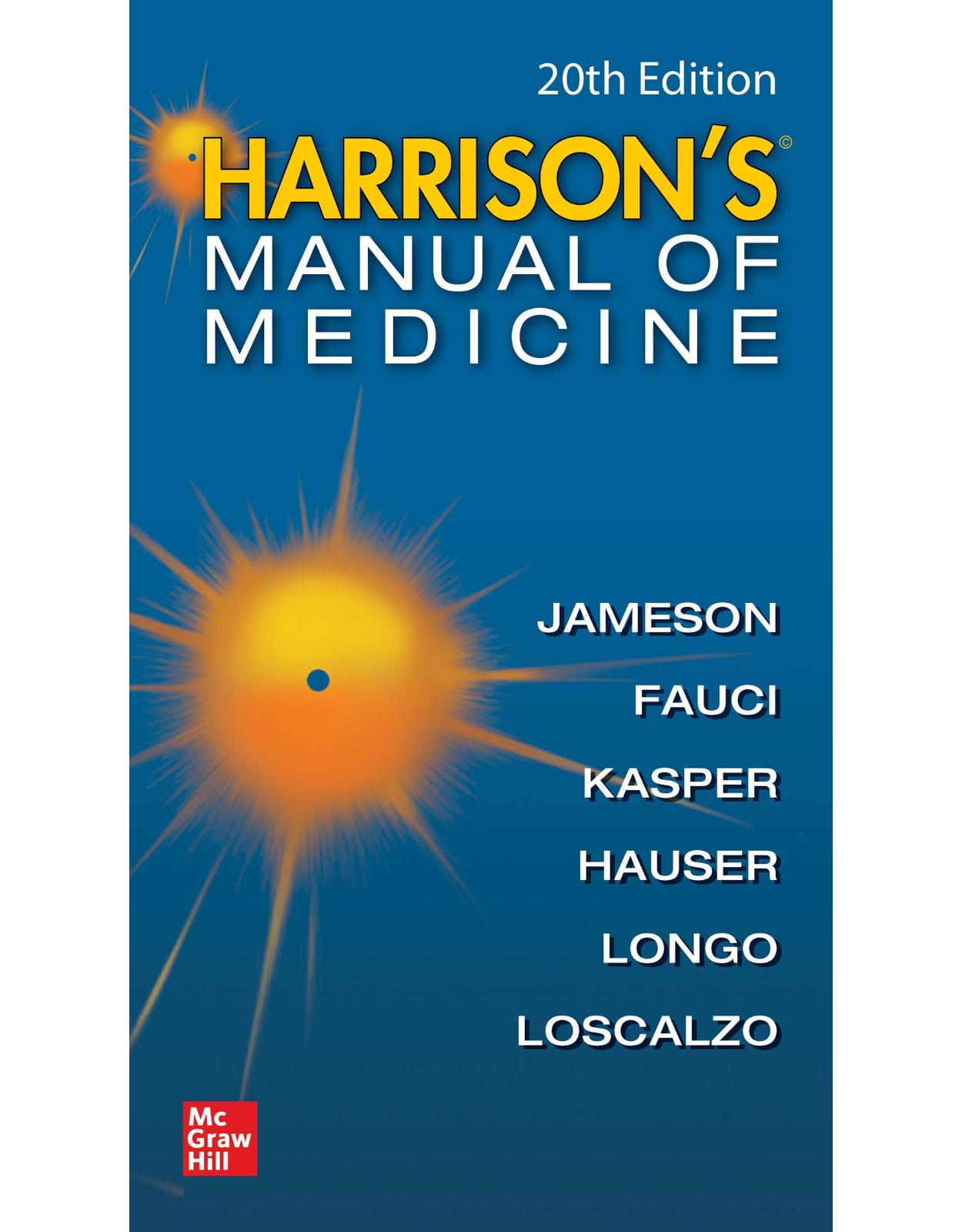 Harrisons Manual of Medicine, 20th Edition 