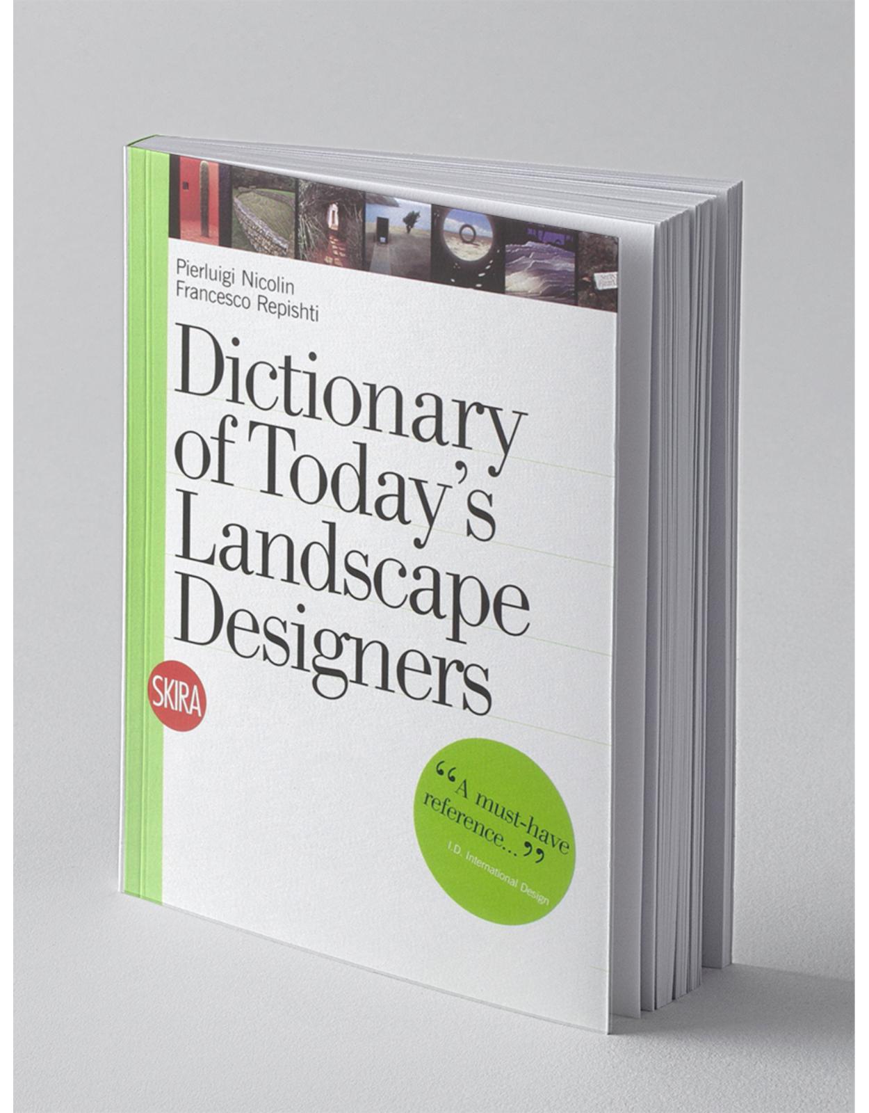 Dictionary of Today's Landscape Designers