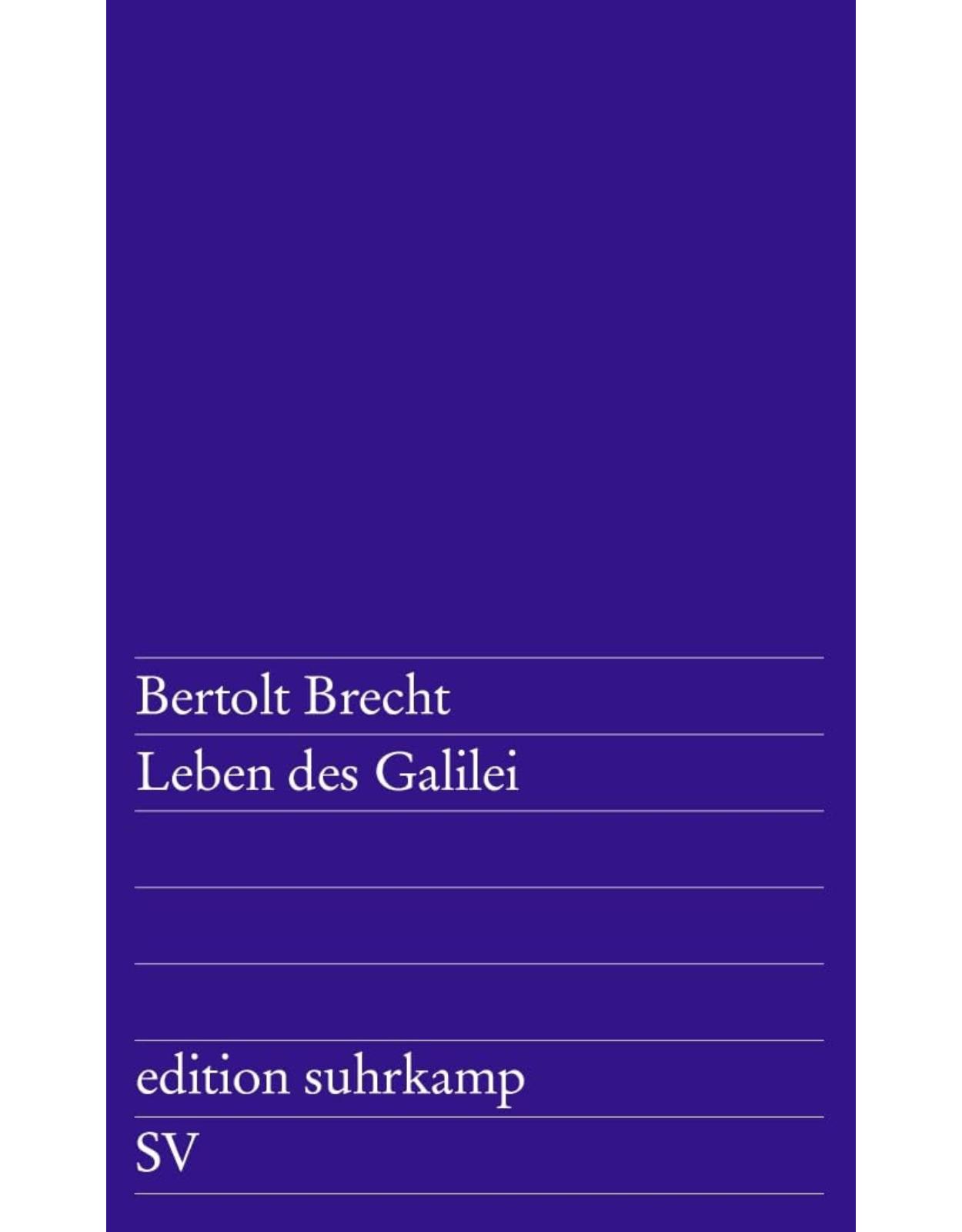 Edition Suhrkamp Nr1 Leben des Galilei