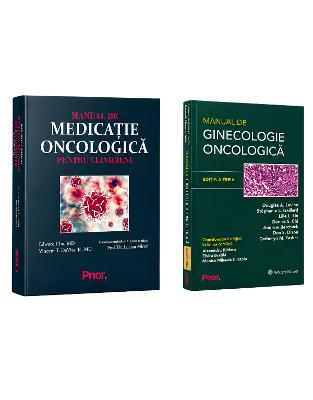 Pachet Ginecologie Oncologica si Medicatie Oncologica  2 manuale clinice pentru diagnostic si tratament
