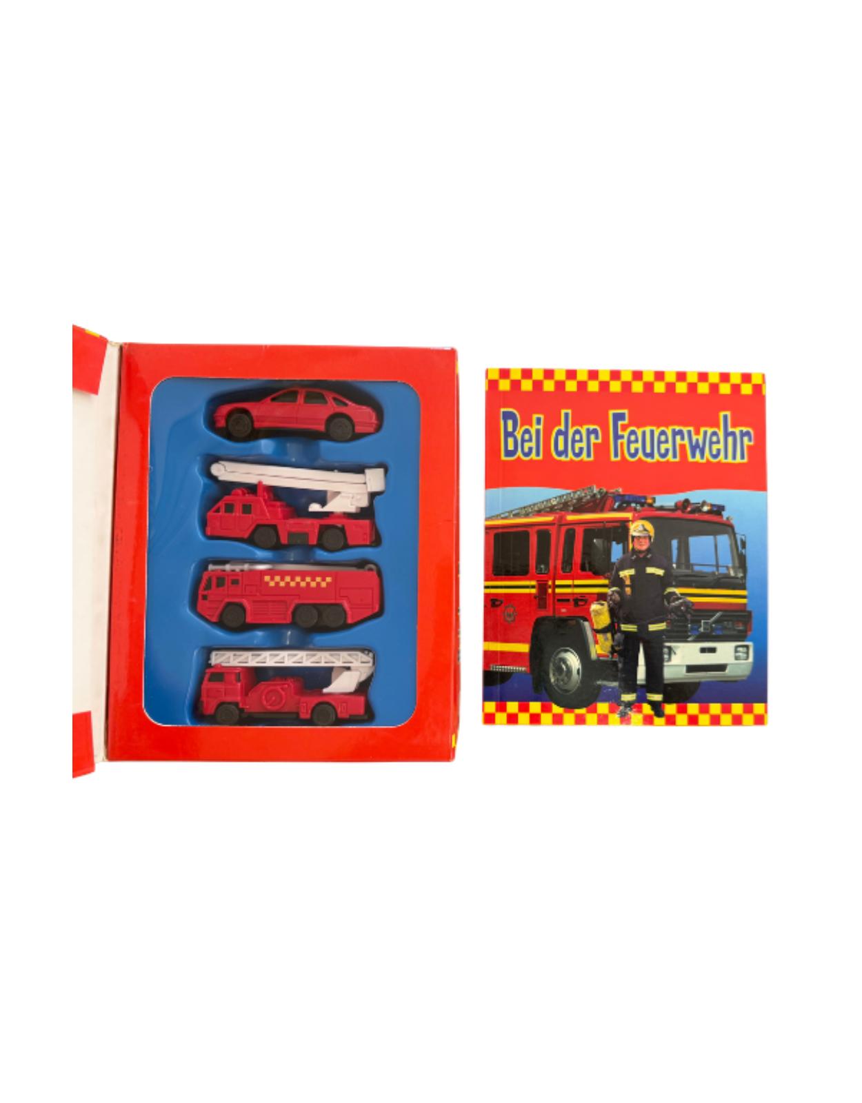 Bei der Feuerwehr: Buch & Spiel 