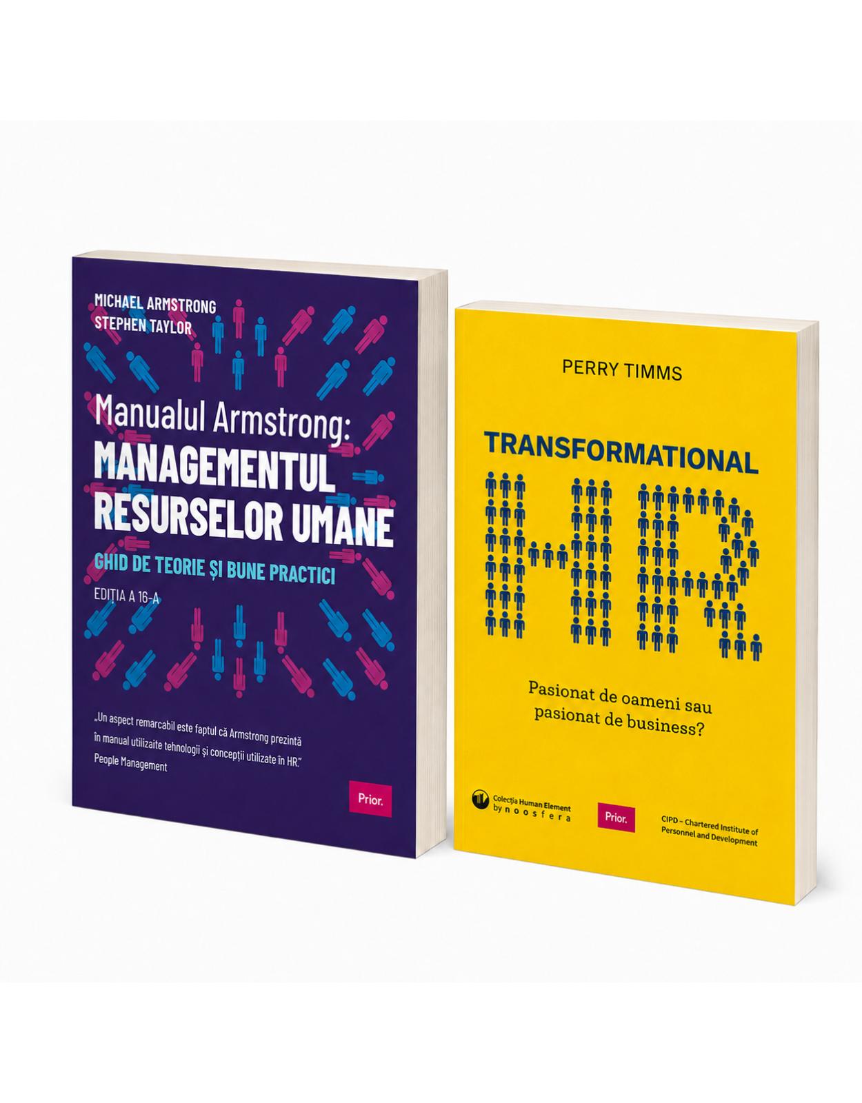 Pachet HR Premium � Manualul Armstrong: Managementul Resurselor Umane + Transformational HR