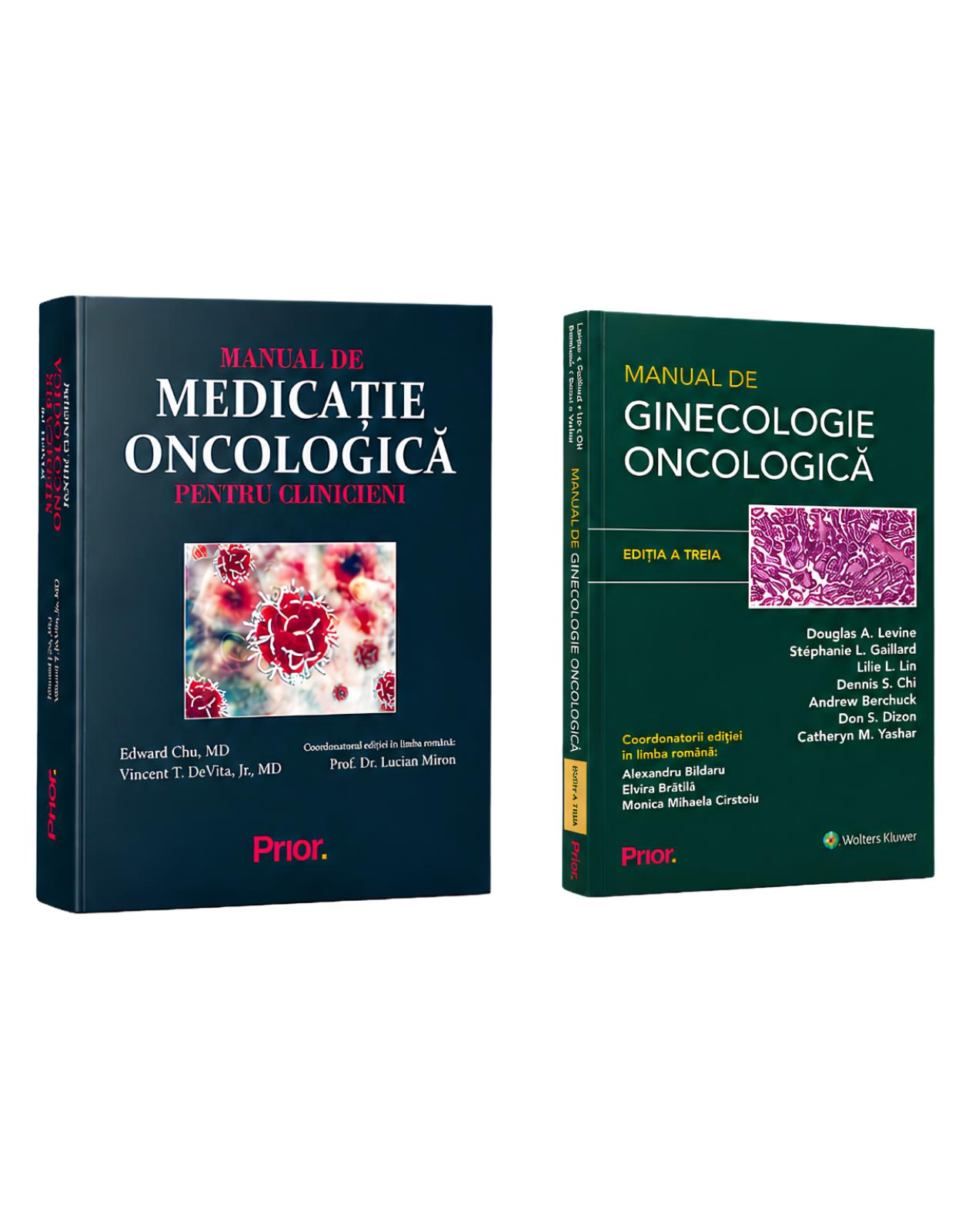 Pachet Ginecologie Oncologica si Medicatie Oncologica � 2 manuale clinice pentru diagnostic si tratament