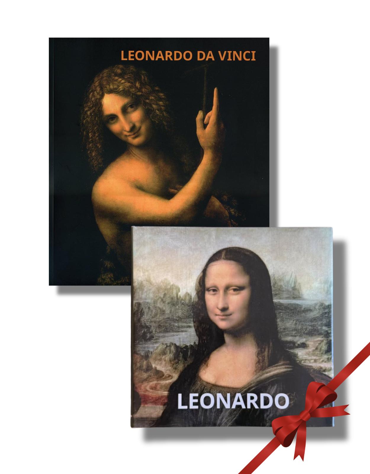Pahet Artă Leonardo da Vinci (Album de artă + set de 12 postere)