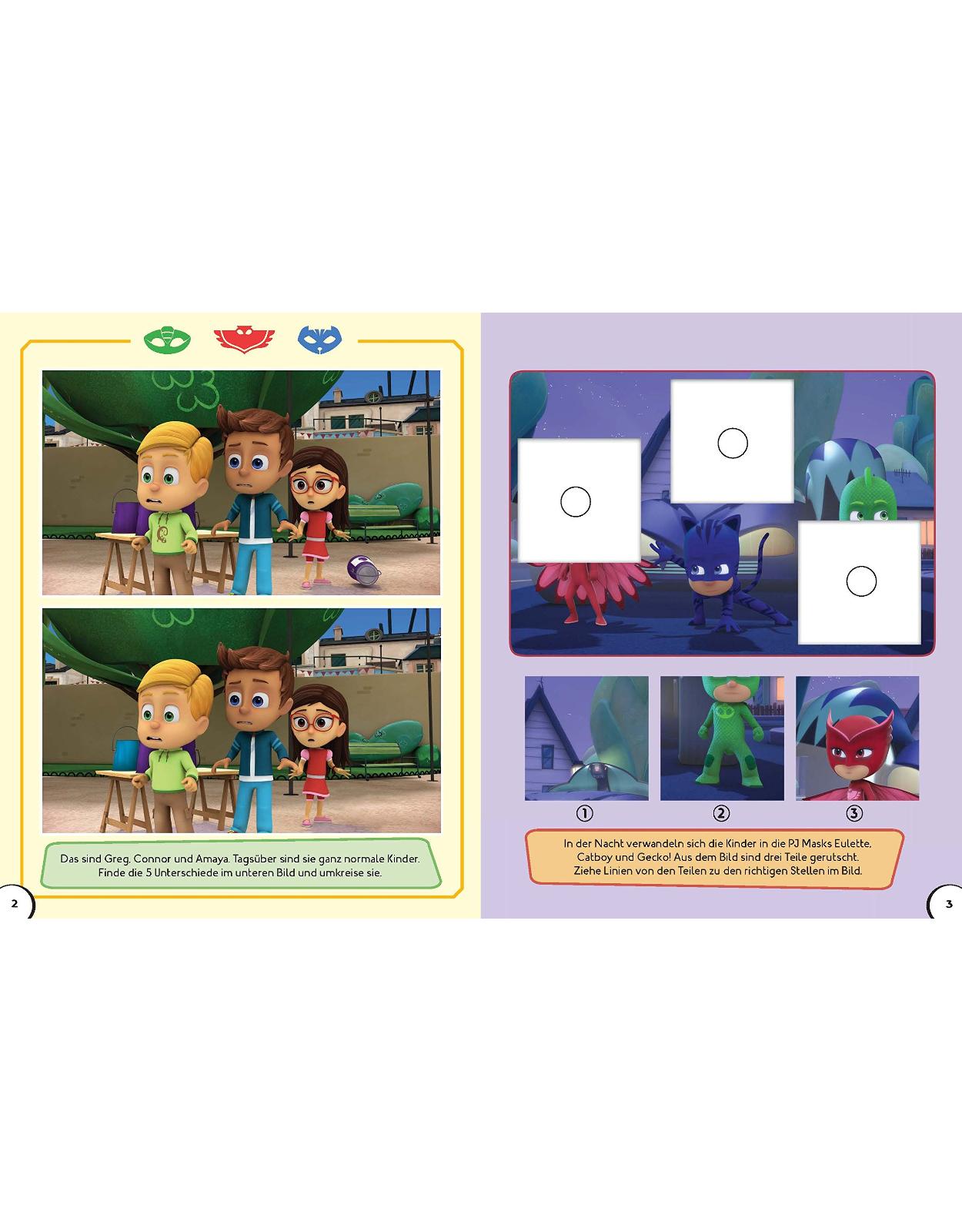 PJ Masks Mein Ratselbuch