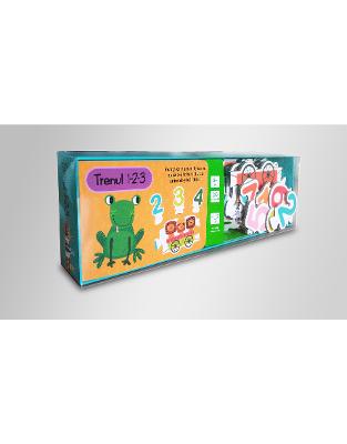 TRENUL 1-2-3 (Set carte + puzzle)
