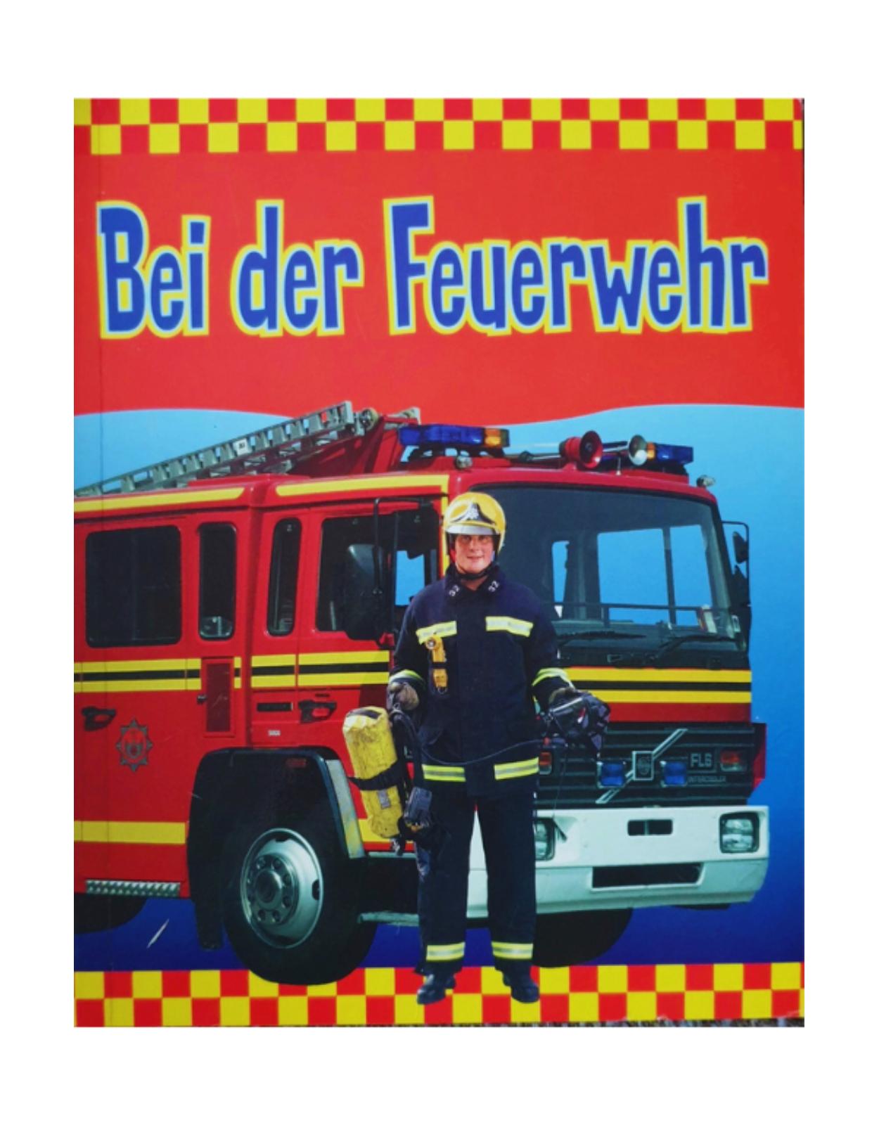 Bei der Feuerwehr: Buch & Spiel 