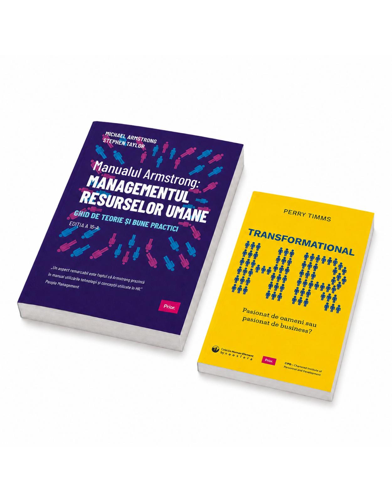 Pachet HR Premium  Manualul Armstrong: Managementul Resurselor Umane + Transformational HR
