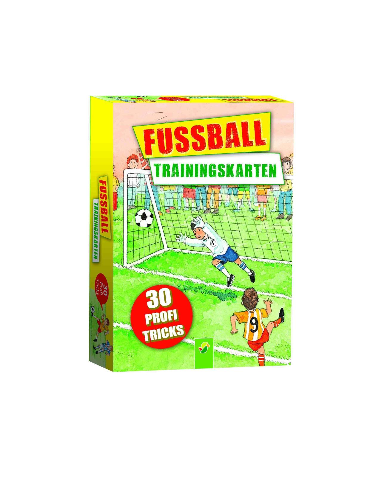 Mein Fußball-Koffer: Stickeratlas - 30 Trainingskarten - Poster - Malbuch