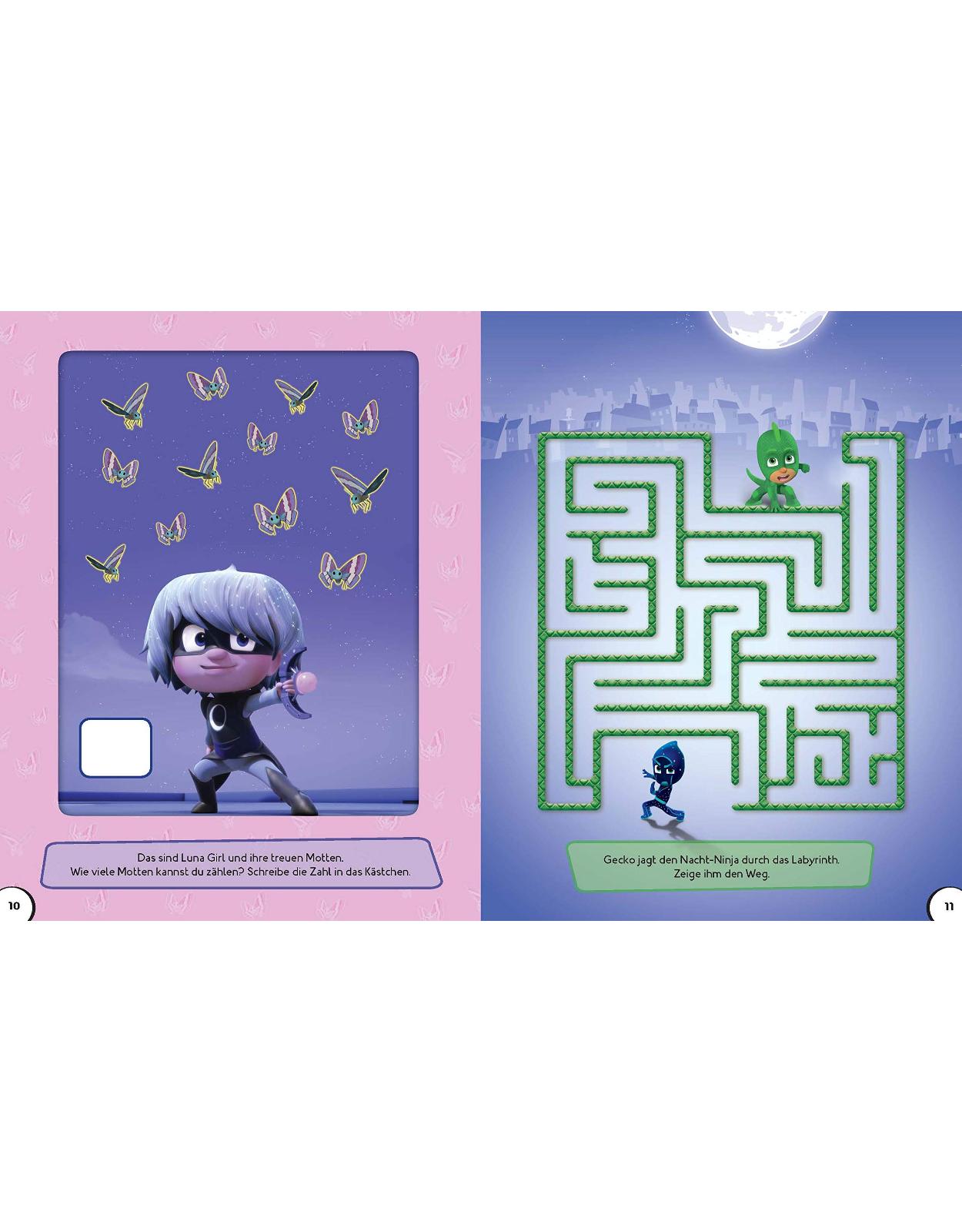 PJ Masks Mein Ratselbuch