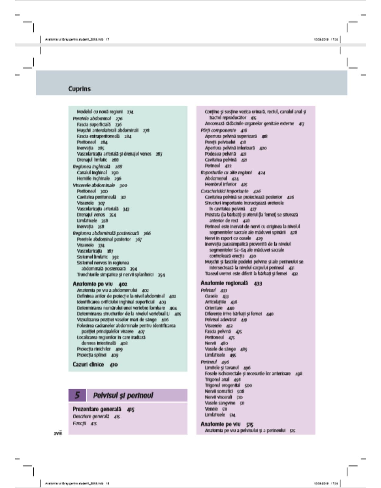 Anatomia lui Gray pentru studenti. Editia a patra