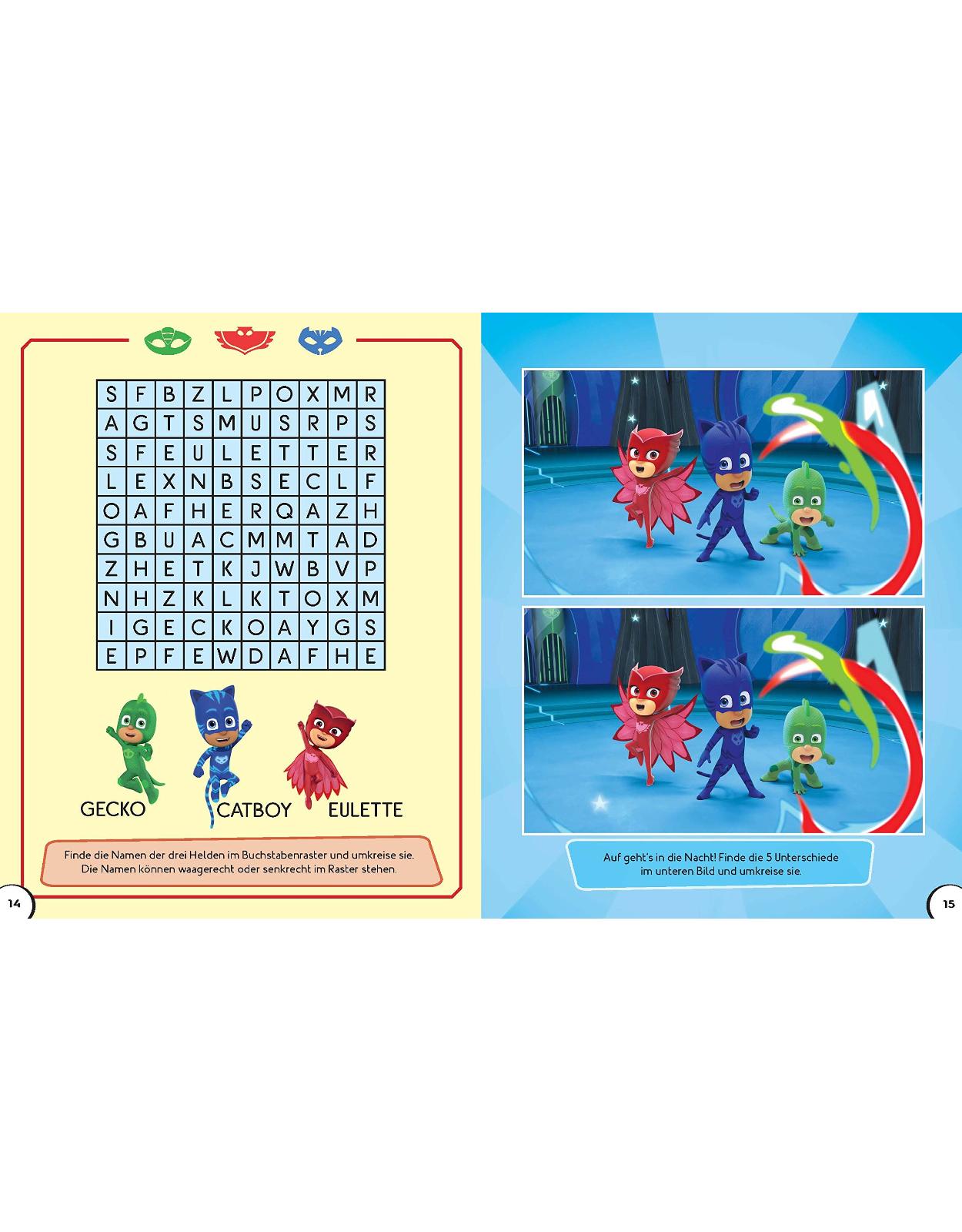 PJ Masks Mein Ratselbuch