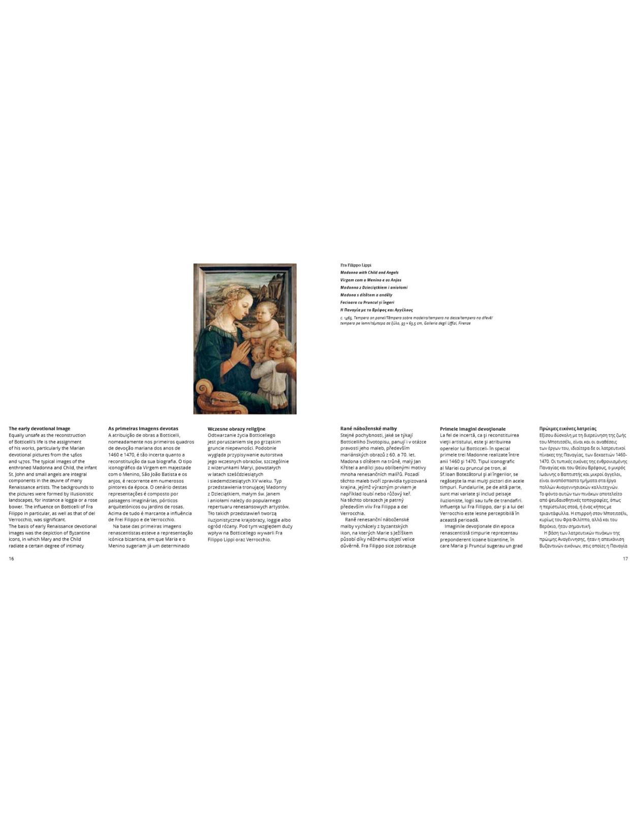 Album de arta BOTTICELLI